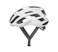 ABUS Casco de Ciclismo de Carretera AirBreaker - Casco de Ciclismo de Alta Gama para Ciclismo Profesional - para Adolescentes y Adultos - Casco para Hombre y Mujer - Blanco, Talla S