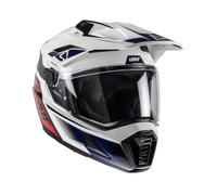 Leatt ADV 8.5 Casco con gafas, Negro/Blanco/Azul/Rojo, Talla S (55/56)