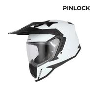 Acerbis Assault Casco de Enduro, Blanco, Talla L (59/60)