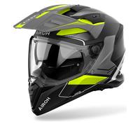 Airoh Casco de aventura Bandit Tune Amarillo Mate XL