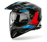 Airoh Bandit Tune Casco de Enduro, negro/azul/rojo, Talla XXXL (64)