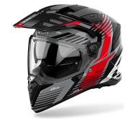 Casco Adventure Airoh Bandit Rojo BrillanteL Rojo Brillante