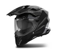Airoh Commander 2 Carbon, casco de aventura M male Negro