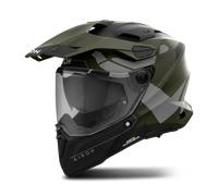 Airoh Commander 2 Reveal, casco enduro S male Mate Oliva/Gris/Negro