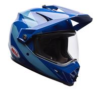 Bell MX-9 Adventure Mips Motion, casco de aventura S male Azul/Azul Claro