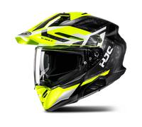Casco HJC RPHA 60 Dakar Negro/Blanco/Amarillo Fluor