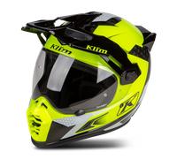 Klim Krios Pro Charger Casco de motocross, negro-amarillo, tamaño 2XL para Hombres