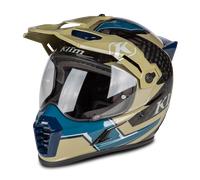 Klim Krios Pro Casco de motocross, negro-marrón, tamaño XL para Hombres