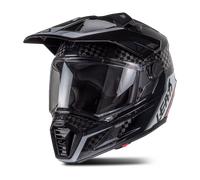 Leatt Adventure 9.5 Carbon, casco de aventura L female Negro/Gris/Rojo