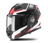 LS2 FF901 Advant X Spectrum, casco modular XS male Negro/Blanco/Rojo