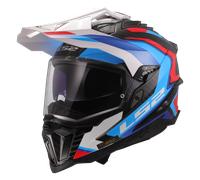 Casco LS2 MX701 Explorer C Frontier II Blanco y azul M