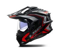 LS2 Cascos MX701 Explorer C Frontier II Red 3XL