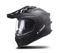 Casco Adventure LS2 MX701 EXPLORER Solid Negro MateL Negro Mate