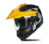 Casco Crossover Nolan N70-2 X RUVIDO 341 Nero / Grigio / Giallo