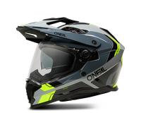 Casco Adventure O'Neal D-Srs Nomad Negro/Gris/Amarillo NeónXL Negro,Gris,Amarillo Neón