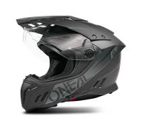 ONeal Sierra RS Solid, casco de aventura S female Mate Negro/Gris Oscuro