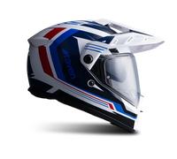 Casco Adventure Raven Rauk Blanco/Azul/RojoXL Blanco,Azul,Rojo
