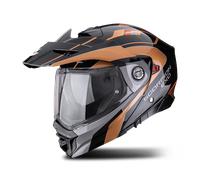 Scorpion ADX-2 Kamps Casco de Enduro, negro/naranja, Talla XXL (62/63)