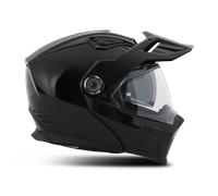 Casco Adventure Simpson Xcursion Liso Negro BrillanteL Negro Brillante