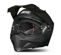Casco Adventure Simpson Xcursion Negro MateXL Negro Mate