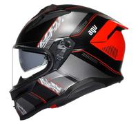 AGV K7 Kyber Casco, negro mate/amarillo, Talla L (59/60)