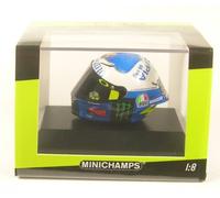 Casco AGV Valentino Rossi MotoGP Misano Carrera 2 2020 1:8 Minichamps