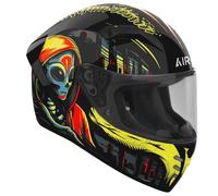 Airoh Conner Double Face Casco Integral Negro/Amarillo neón L unisex