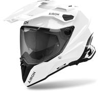Casco Airoh Integral Commander 2, Color Blanco Brillante, Talla S