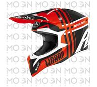 Casco Airoh WRBR32 Cross Enduro WRAAAP Broken Naranja Mate ECE 22.06 XS-XXL
