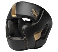 Casco ajustable para MMA Hayabusa T3, negro y dorado, grande