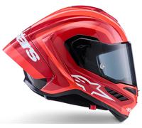 Alpinestars Supertech R10 Arius Casco, negro-blanco-rojo, tamaño 2XL para Hombres