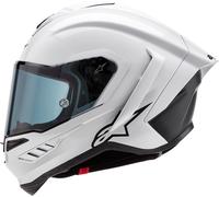 Casco Alpinestars Supertech R10 Sólido Blanco y negro mate XL