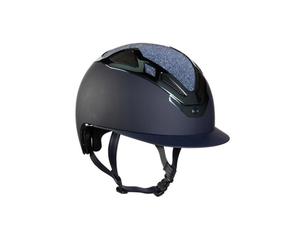 CASCO APEX SWAROVSKI AZUL MARINO