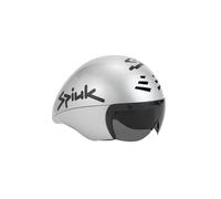 Casco Ardea Unisex Plata de Ciclismo Crono y Triatlón (M-L) 55-61