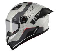 Casco AXXIS Fenix ORK C2 Blanco - Casco de Moto Integral Unisex Hombre y Mujer - Homologado ECE 22.06 (L)