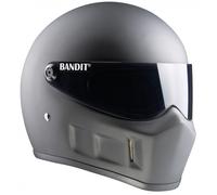 Bandit Super Street 2 Casco Negro Mate, negro, tamaño M para Hombres