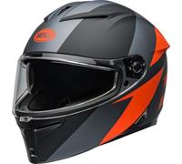 Bell Lithium Shear, casco integral L male Mate Negro/Gris/Naranja