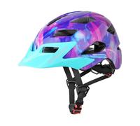 Casco Bici Niño 50-57cm, Exclusky Casco Bicicleta Niño con Visera para Casco Enduro MTB BMX Patinete Ciclismo (5-13 Años)