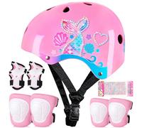Casco Bici Niño, Casco Bicicleta para Niños de 3-8 años, Cascos Infantiles de Protección para Patines Patinete Patinaje Ciclismo Monopatín Scooter Deportes