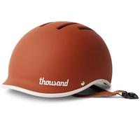 Casco Bicicleta Adulto Thousand Heritage - Casco Unisex ventilado con Sistema antirrobo PopLock - Ideal para Bicicleta Urbana, Skate o Patines para Hombres y Mujeres - Heritage 2.0 Terra Cotta, L