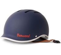 Casco Bicicleta Adulto Thousand Heritage - Casco Unisex ventilado con Sistema antirrobo PopLock - Ideal para Bicicleta Urbana, Skate o Patines para Hombres y Mujeres - Heritage 2.0 Thousand Navy, S