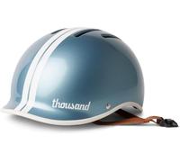 Casco Bicicleta Adulto Thousand Heritage - Casco Unisex ventilado con Sistema antirrobo PopLock - Ideal para Bicicleta Urbana, Skate o Patines para Hombres y Mujeres - Heritage 2.0 Pelham Blue, L