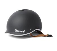 Casco Bicicleta Adulto Thousand Heritage - Casco Unisex ventilado con Sistema antirrobo PopLock - Ideal para Bicicleta Urbana, Skate o Patines para Hombres y Mujeres - Heritage 2.0 Carbon Black, L