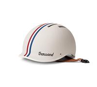 Casco Bicicleta Adulto Thousand Heritage - Casco Unisex ventilado con Sistema antirrobo PopLock - Ideal para Bicicleta Urbana, Skate o Patines para Hombres y Mujeres - Heritage 2.0 Speedway Creme, L