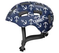 Casco bicicleta infantil con luz LED Abus Youn-I 2.0 ( Blue Anchor / S )