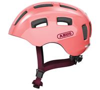 Casco bicicleta infantil con luz LED Abus Youn-I 2.0 ( Living Coral / M )