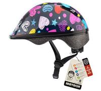 Casco Bicicleta Bebe Helmet Bici Ciclismo para Niño - Cascos para Infantil Bici Helmet para Patinete Ciclismo Montaña BMX Carretera Skate Patines monopatines KS06 (XS 44-48 cm, Hearts)