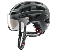 Casco bicicleta urbana Uvex FINALE VISOR (All Black)