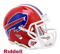 Casco Buffalo Bills Réplica Mini Speed Style 1987-2001 T/B