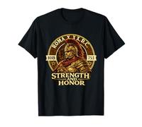 Casco Centurión Romano Fuerza Honor Antigua Roma 753 a.C. Camiseta